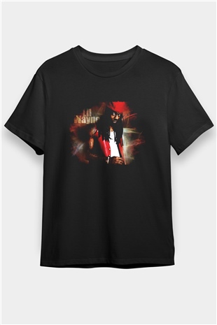 Lil Wayne Siyah Unisex Tişört T-Shirt - TişörtFabrikası