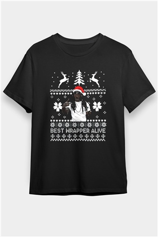 Lil Wayne Siyah Unisex Tişört T-Shirt - TişörtFabrikası
