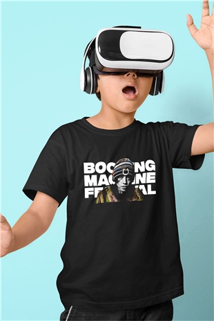 Lil Xan Baskılı Unisex Siyah Çocuk Tişört - Tshirt