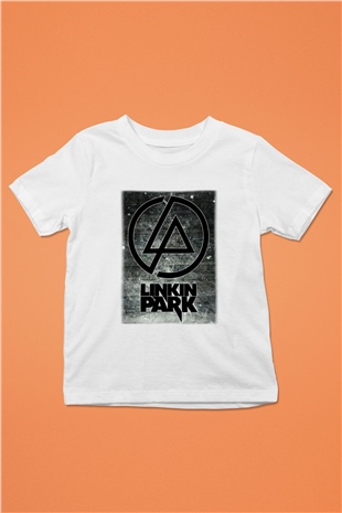 Linkin Park Baskılı Beyaz Unisex Çocuk Tişört