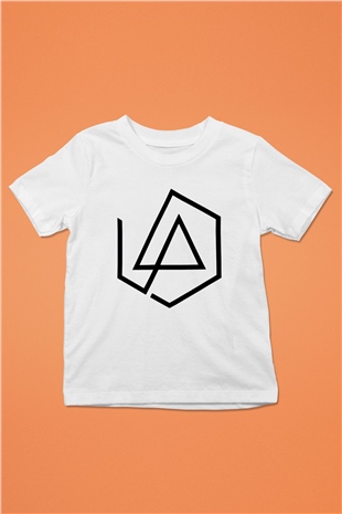 Linkin Park Baskılı Beyaz Unisex Çocuk Tişört