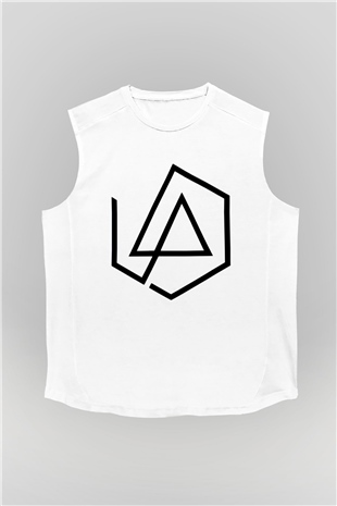 Linkin Park Beyaz Unisex Kolsuz Tişört