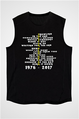 Linkin Park Siyah Unisex Kolsuz Tişört
