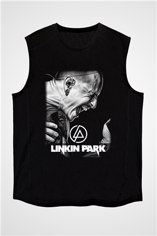 Linkin Park Siyah Unisex Kolsuz Tişört