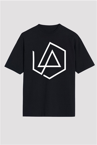 Linkin Park Siyah Unisex Oversize Tişört T-Shirt