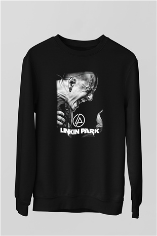 Linkin Park Siyah Unisex Sweatshirt