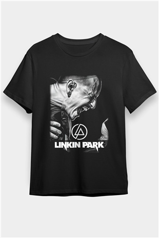 Linkin Park Siyah Unisex Tişört T-Shirt - TişörtFabrikası