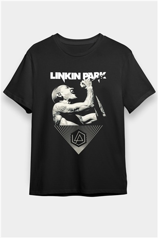 Linkin Park Siyah Unisex Tişört T-Shirt - TişörtFabrikası