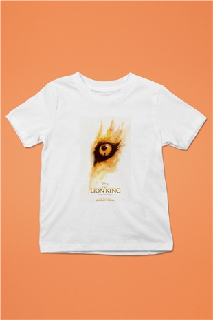 Lion King Beyaz Unisex Çocuk Tişört