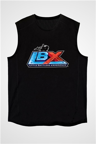 Little Battlers Experience Siyah Unisex Kolsuz Tişört