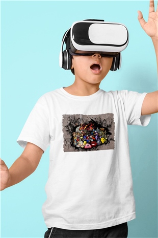 LJN Siyah Unisex  Çocuk Tişört