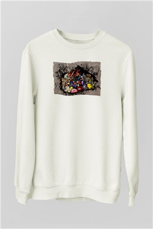 LJN Siyah Unisex  Sweatshirt