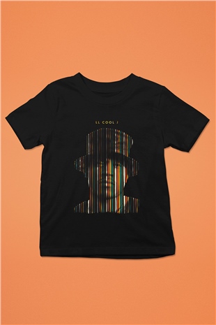 LL Cool J Siyah Unisex Çocuk Tişört