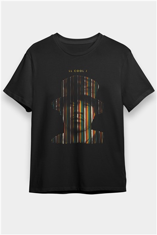 LL Cool J Siyah Unisex Tişört T-Shirt - TişörtFabrikası
