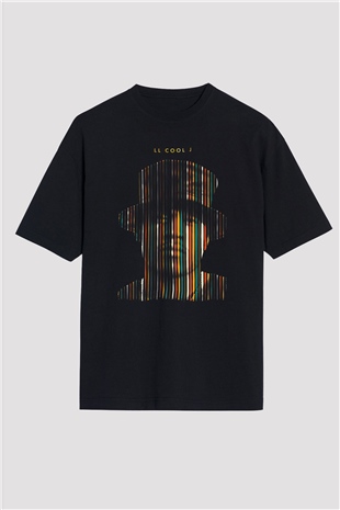 LL Cool J Siyah Unisex Tişört T-Shirt - TişörtFabrikası