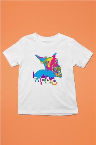 LMFAO Beyaz Unisex Çocuk Tişört