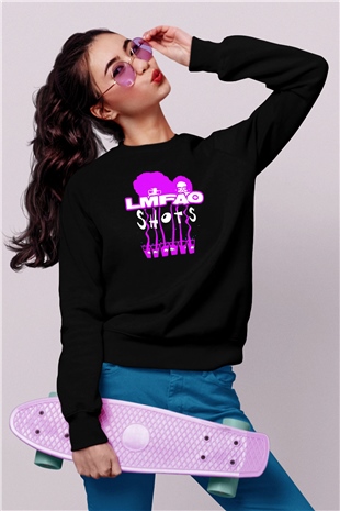 LMFAO Siyah Unisex Sweatshirt