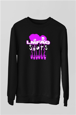 LMFAO Siyah Unisex Sweatshirt