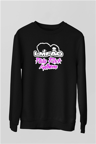 LMFAO Siyah Unisex Sweatshirt