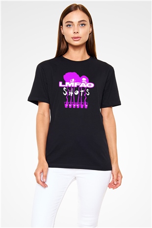 LMFAO Siyah Unisex Tişört T-Shirt - TişörtFabrikası