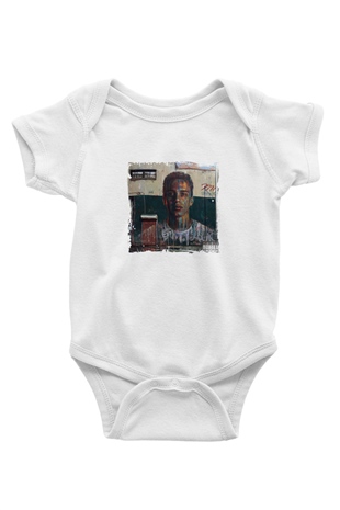 Logic Baskılı Unisex Beyaz Bebek Body - Zıbın