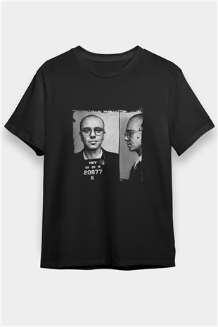Logic Baskılı Unisex Siyah Tişört