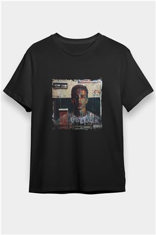 Logic Baskılı Unisex Siyah Tişört