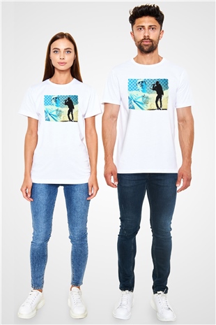 Logic Beyaz Unisex Tişört T-Shirt - TişörtFabrikası