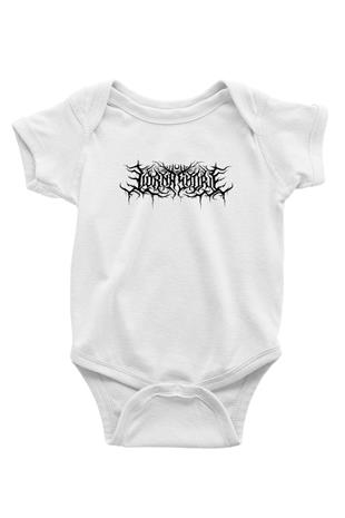 Lorna Shore Baskılı Beyaz Unisex Bebek Body - Zıbın