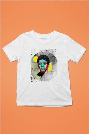 Lou Reed Beyaz Unisex Çocuk Tişört