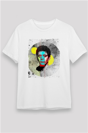 Lou Reed Beyaz Unisex Tişört T-Shirt - TişörtFabrikası