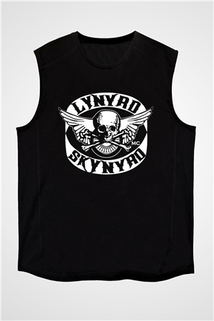 Lynyrd Skynyrd Siyah Unisex Kolsuz Tişört