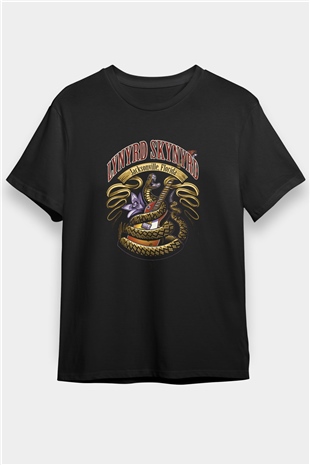 Lynyrd Skynyrd Siyah Unisex Tişört T-Shirt - TişörtFabrikası