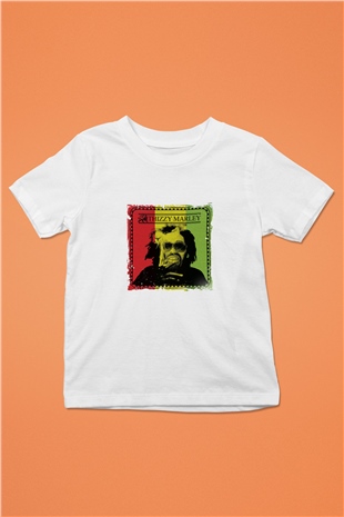 Mac Dre Baskılı Unisex Beyaz Çocuk Tişört