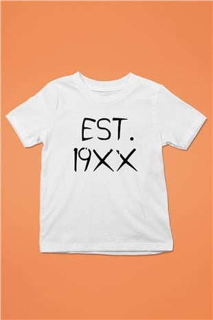 Machine Gun Kelly Baskılı Beyaz Unisex Çocuk Tişört