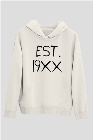 Machine Gun Kelly Beyaz Unisex Kapşonlu Sweatshirt