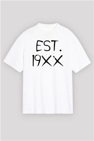 Machine Gun Kelly Beyaz Unisex Oversize Tişört T-Shirt