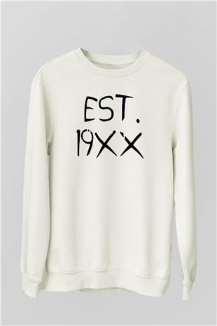 Machine Gun Kelly Beyaz Unisex Sweatshirt