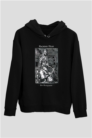 Machine Head Siyah Unisex Hoodie