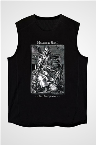 Machine Head Siyah Unisex Kolsuz Tişört