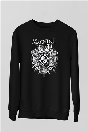Machine Head Siyah Unisex Sweatshirt