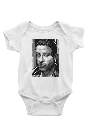 Macklemore Beyaz Bebek Body - Zıbın
