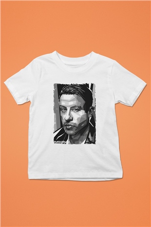 Macklemore Beyaz Unisex Çocuk Tişört