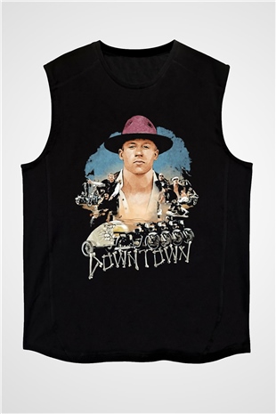 Macklemore Siyah Unisex Kolsuz Tişört
