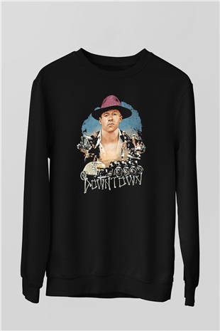 Macklemore Siyah Unisex Sweatshirt