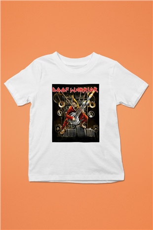 Mad Max Baskılı Beyaz Unisex Çocuk Tişört