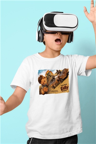 Mad Max Beyaz Unisex Çocuk Tişört