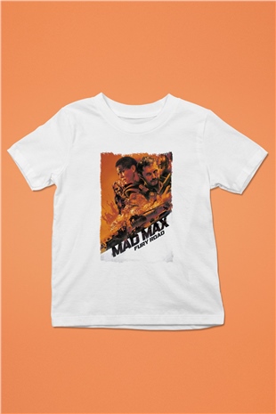 Mad Max Beyaz Unisex Çocuk Tişört