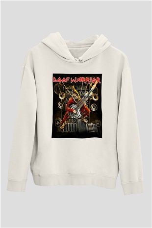 Mad Max Beyaz Unisex Hoodie