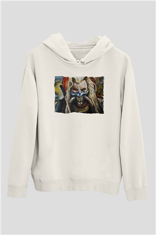 Mad Max Beyaz Unisex Hoodie
